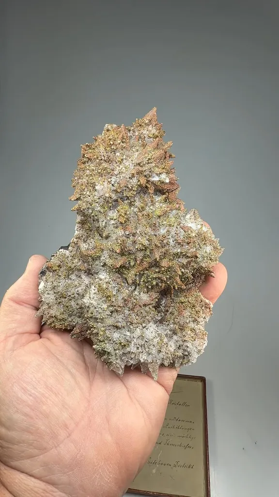 Pyrite on Calcite image