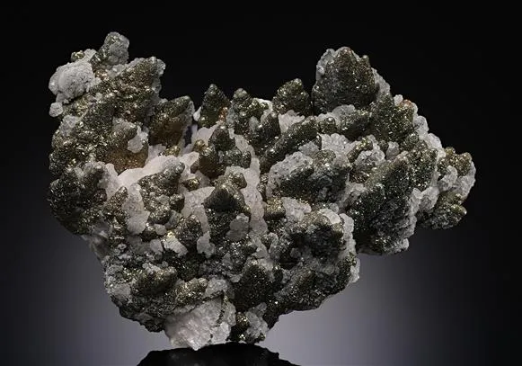 Pyrite on Calcite - image 1