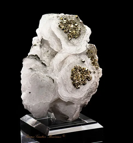 Pyrite on Calcite - image 3
