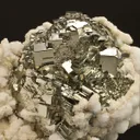 Pyrite on Calcite - image 2
