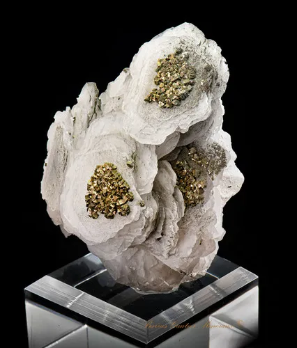 Pyrite on Calcite - image 2