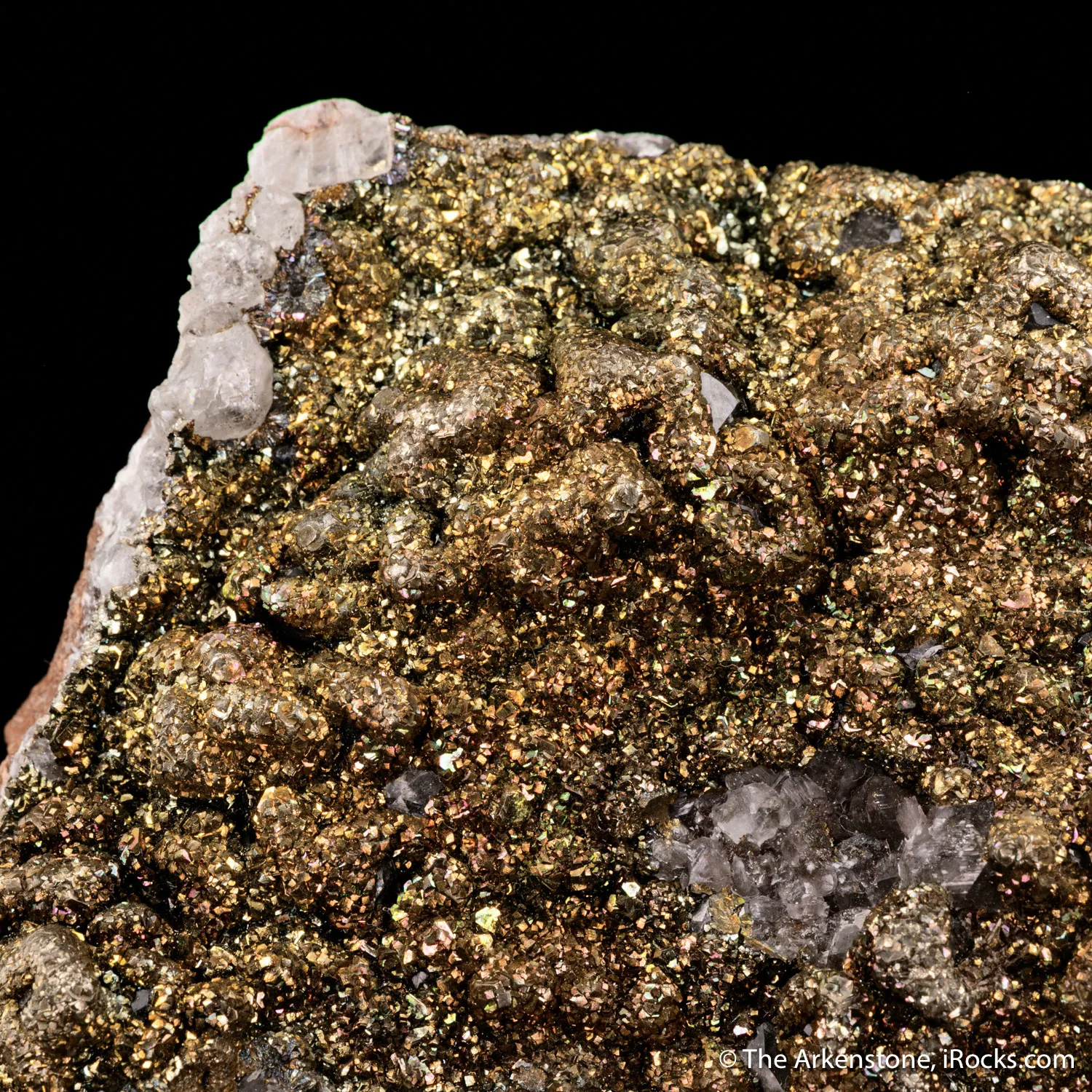 Pyrite on Calcite - image 1