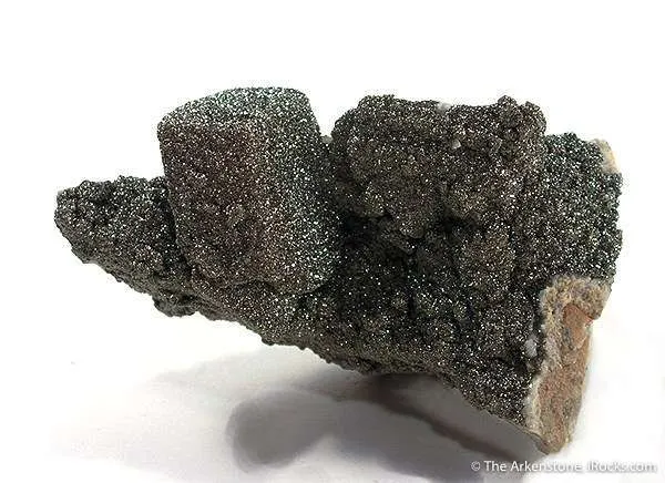 Pyrite on Calcite image