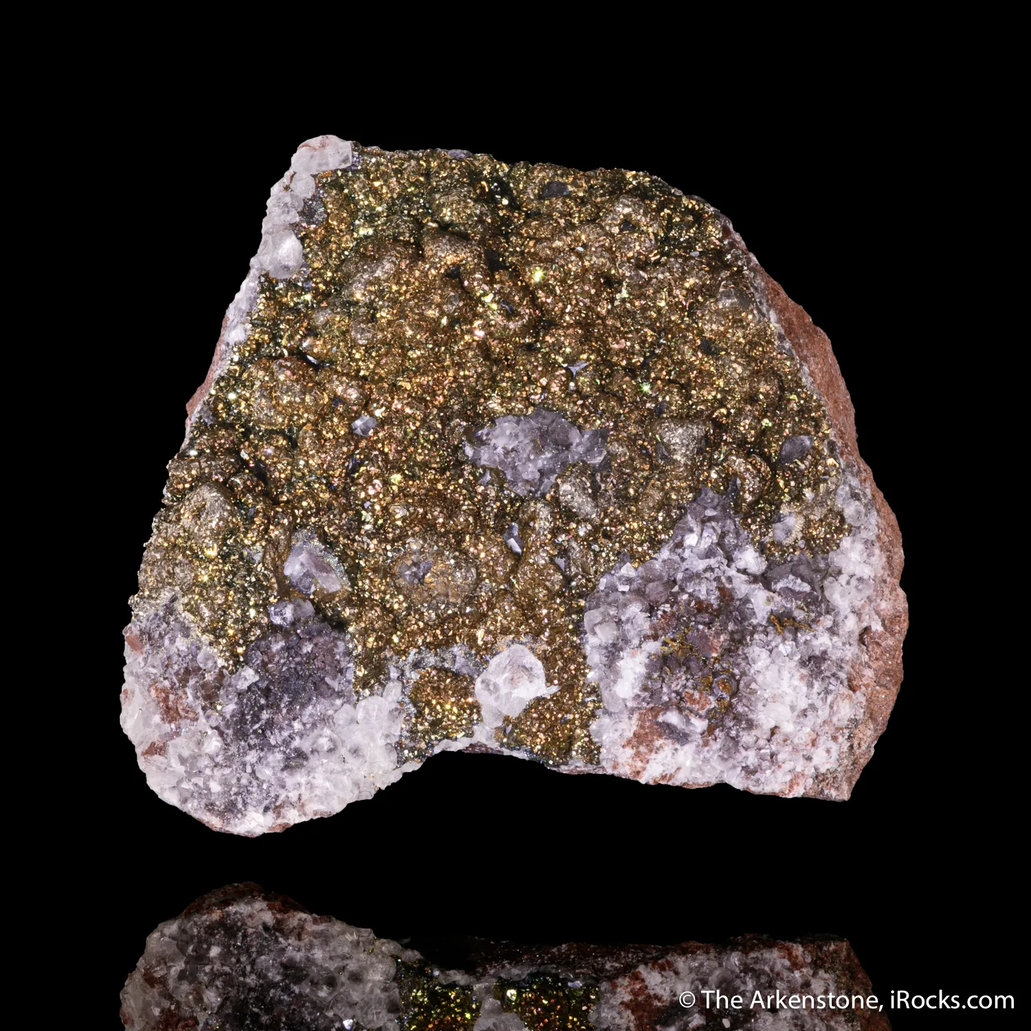 Pyrite on Calcite - image 5