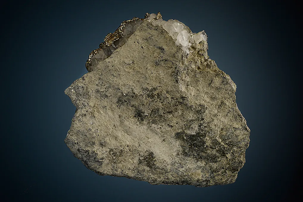 Pyrite on Calcite - image 2