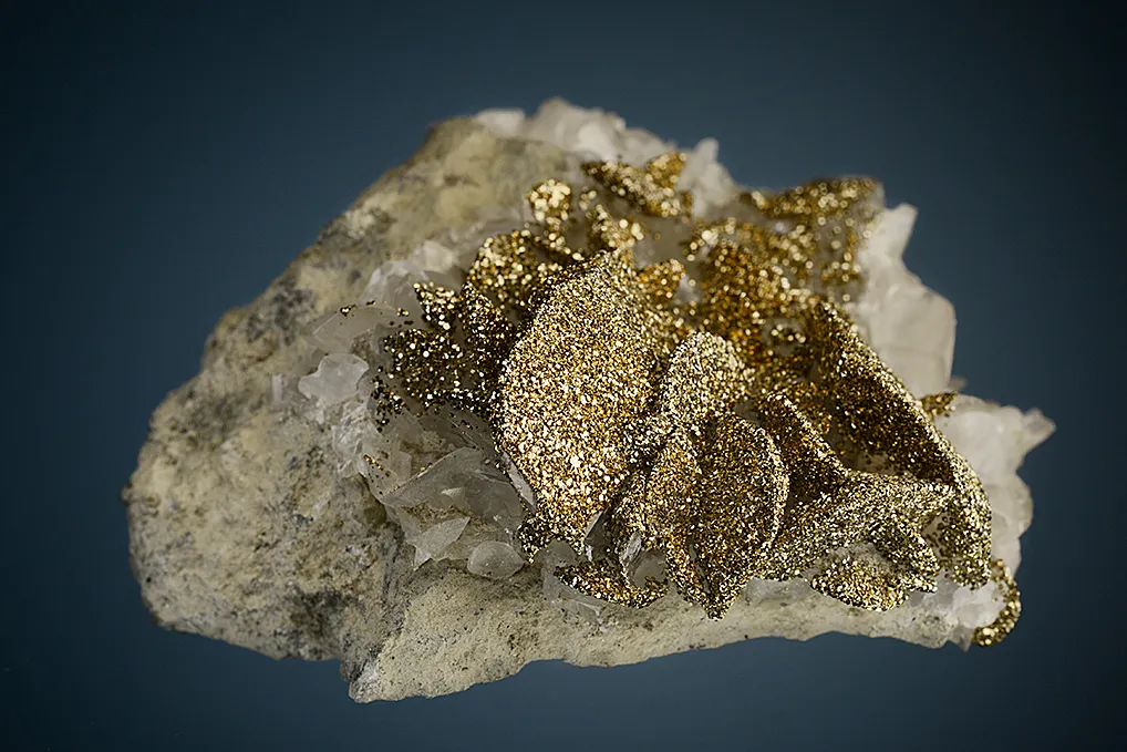 Pyrite on Calcite - image 3