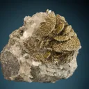 Pyrite on Calcite - image 1