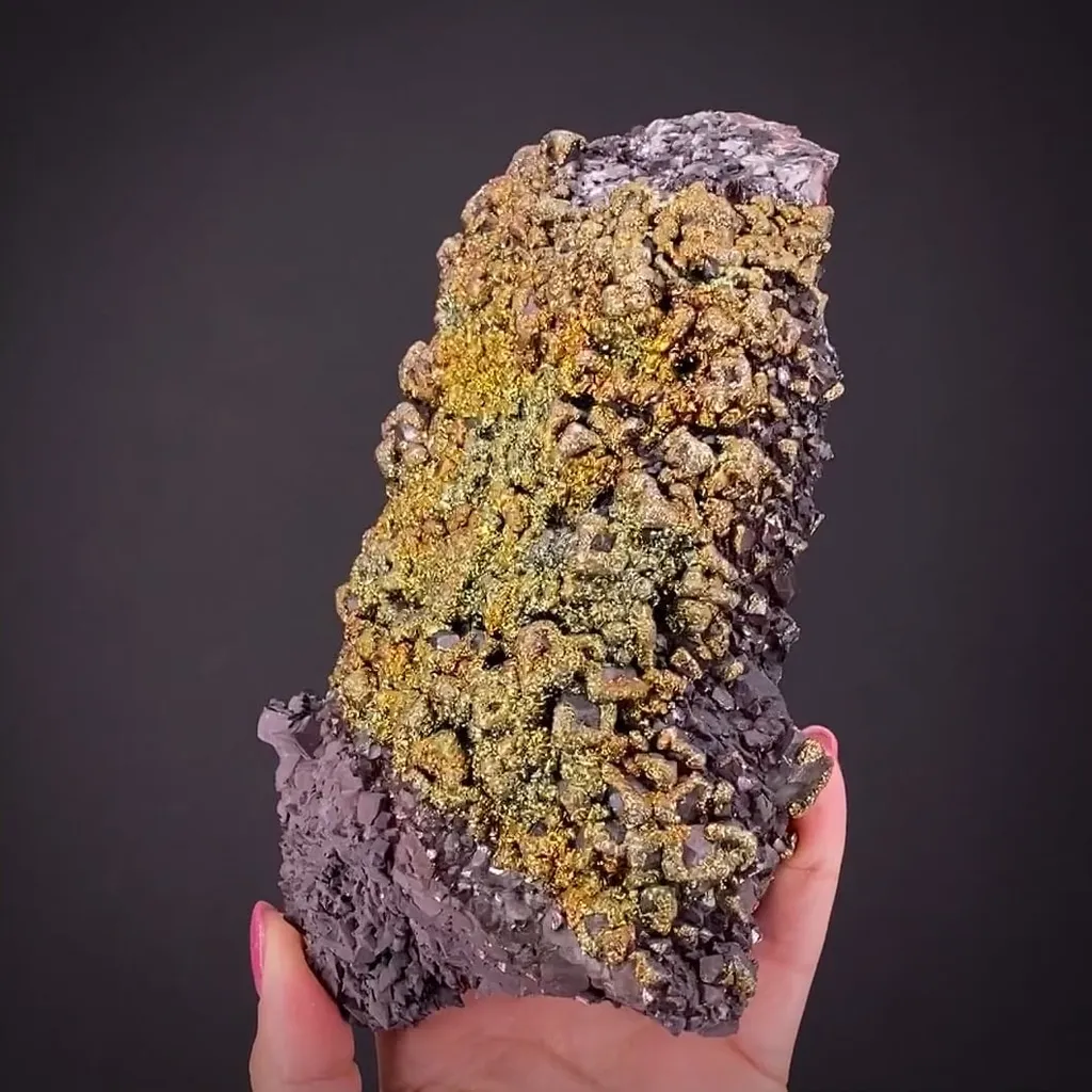 Pyrite on Calcite image
