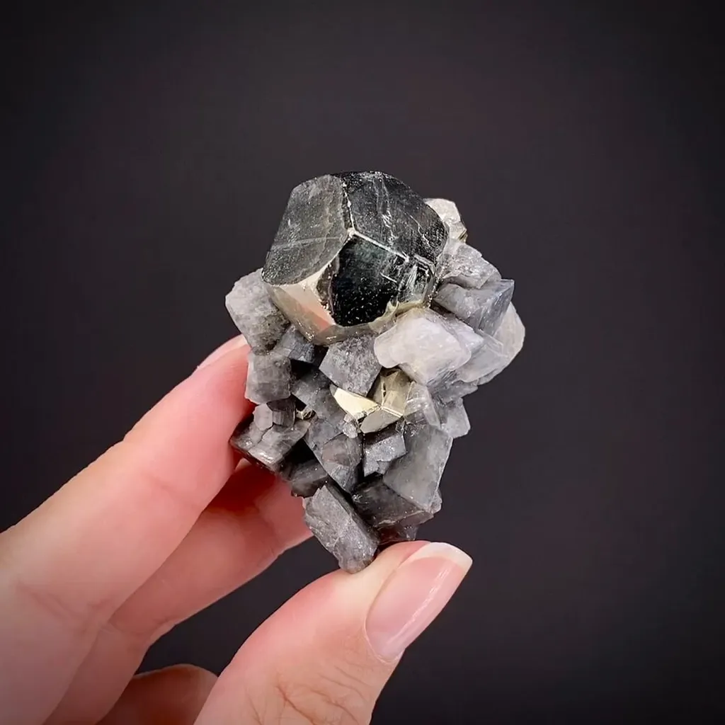 Pyrite on Dolomite - image 2