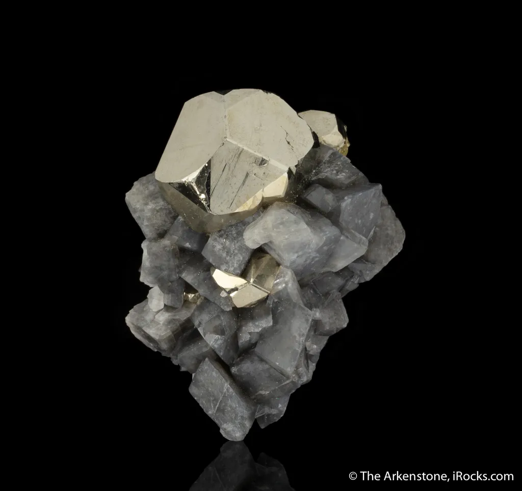 Pyrite on Dolomite image