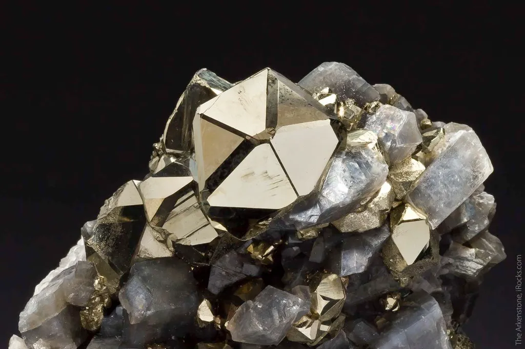 Pyrite on Dolomite image