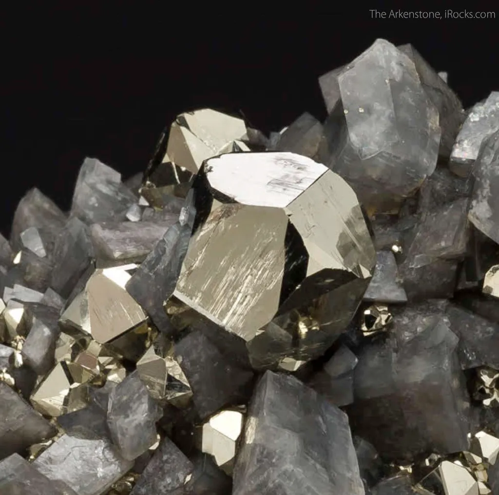 Pyrite on Dolomite image
