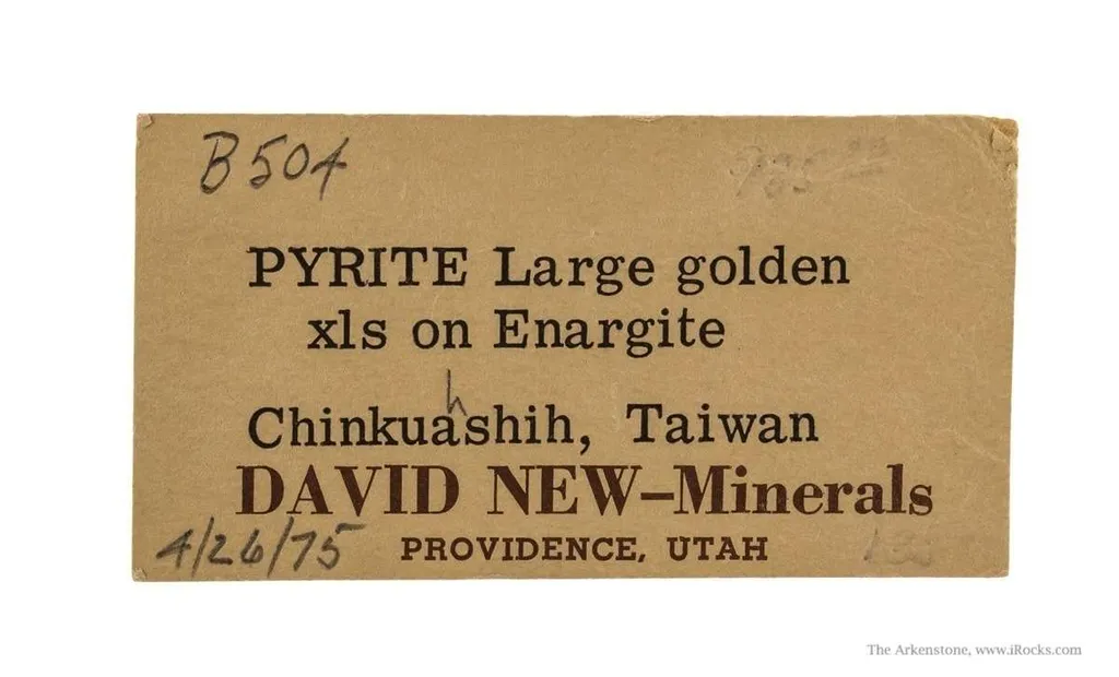 Pyrite on Enargite - image 5