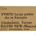Pyrite on Enargite - image 5