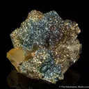 Pyrite on Fluorite - image 3