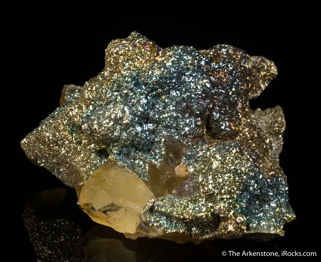 Pyrite on Fluorite - image 2