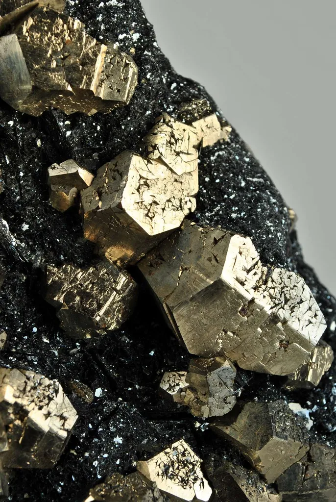 Pyrite on Hematite - image 2