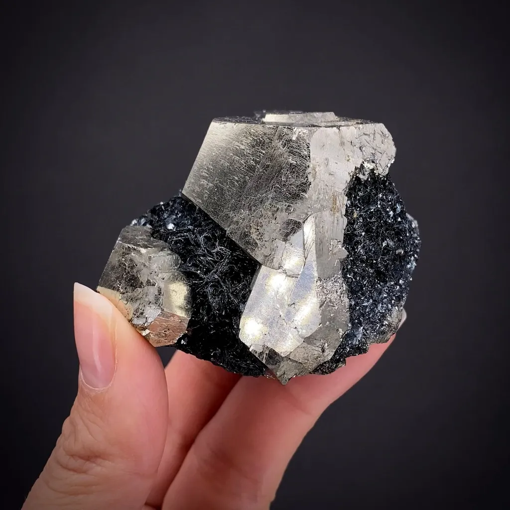 Pyrite on Hematite (classic find) image