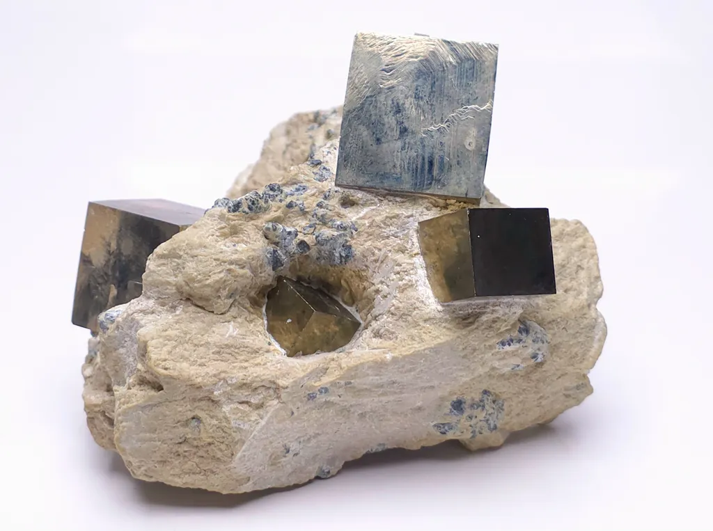 Pyrite on matrix