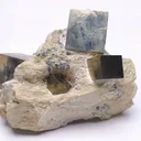 Pyrite on matrix - image 1