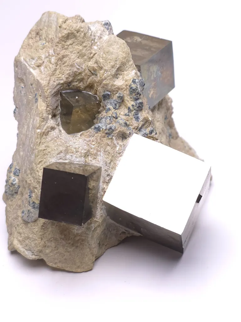 Pyrite on matrix - image 3