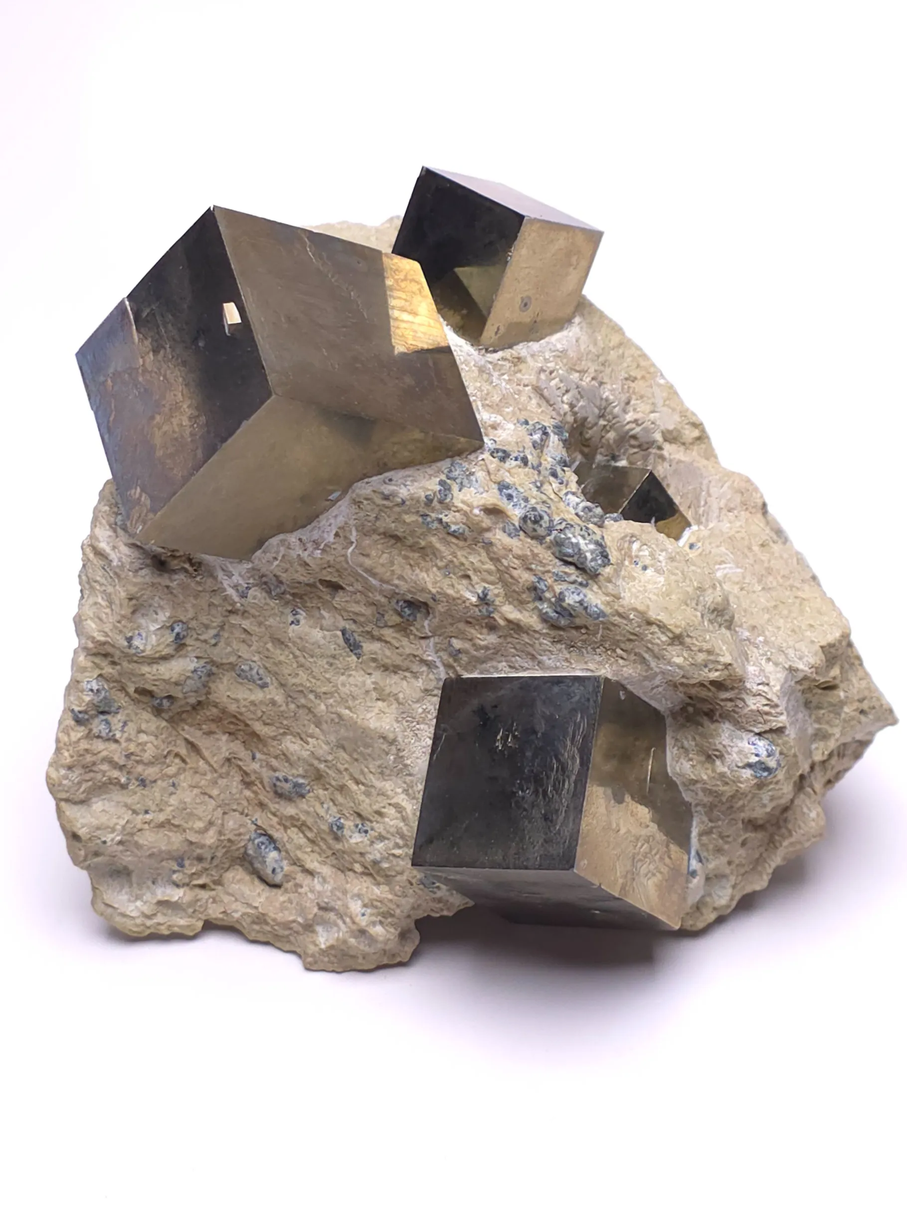 Pyrite on matrix - image 2