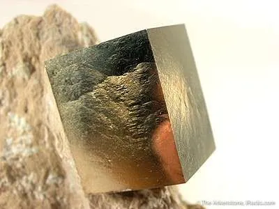 Pyrite on Matrix - image 2