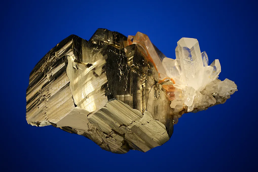 Pyrite on Quartz - image 2