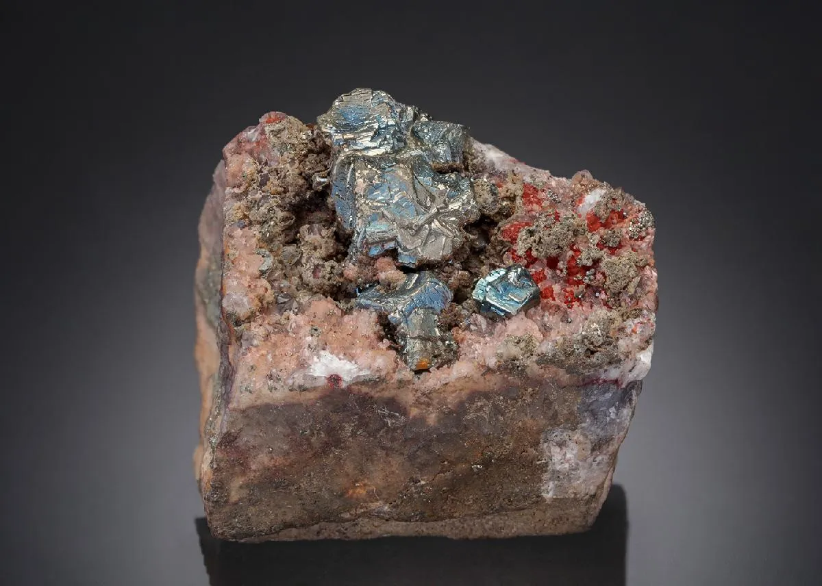 Pyrite on Quartz - image 1