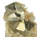 Pyrite on Quartz - image 2