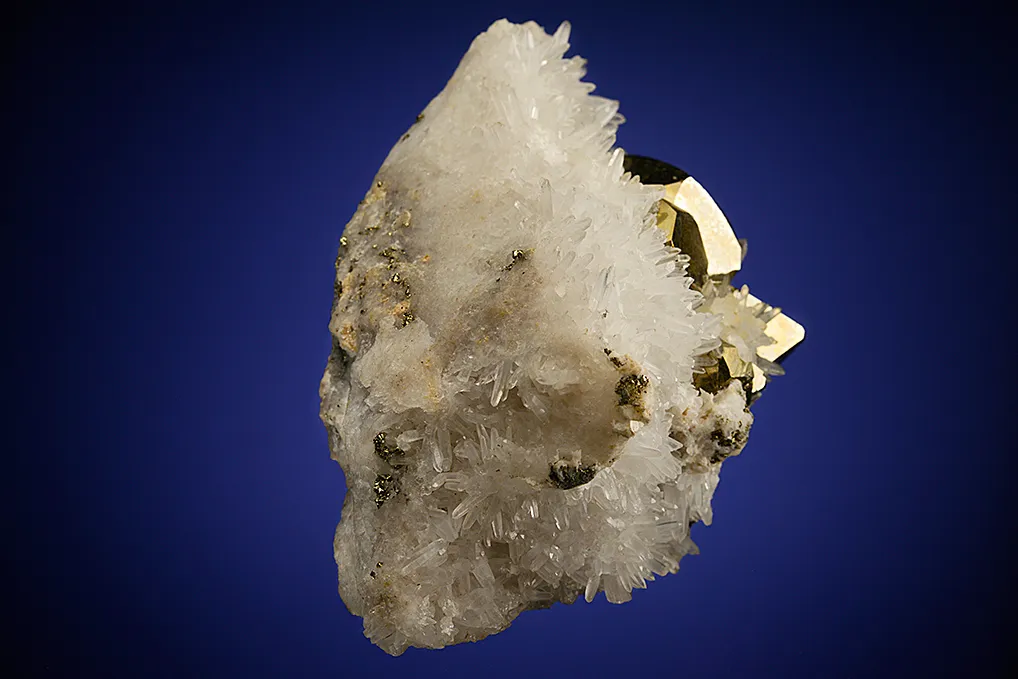 Pyrite on Quartz - image 3