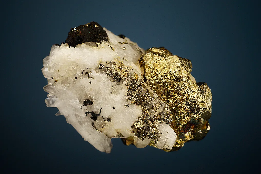 Pyrite on Quartz - image 4