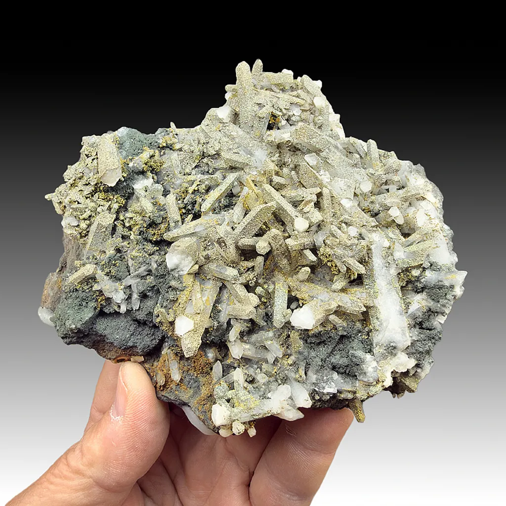 Pyrite on Quartz image