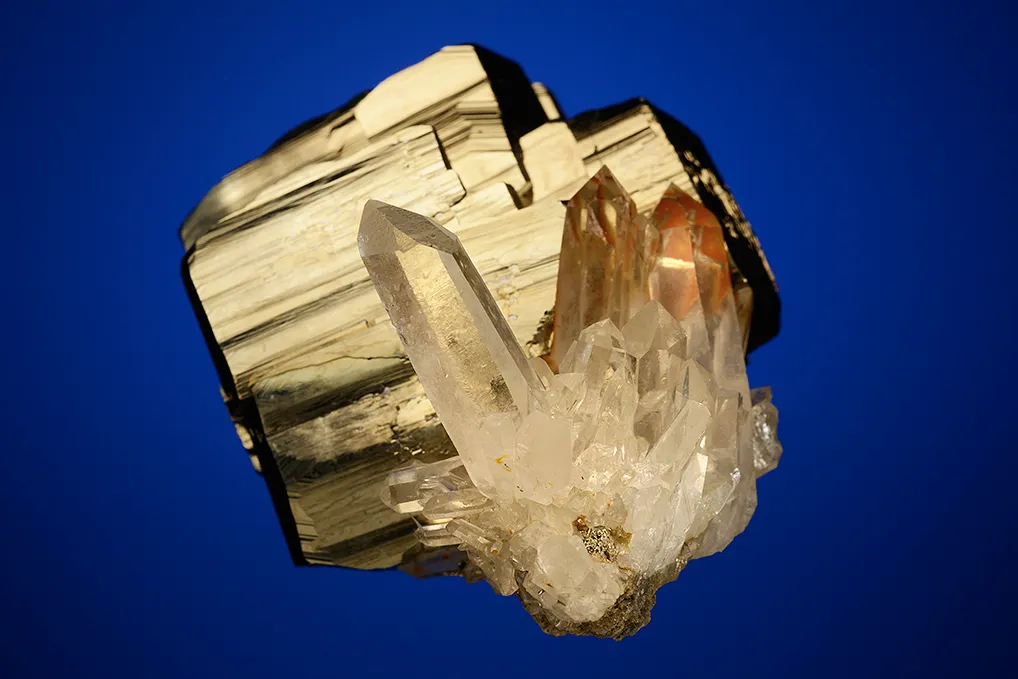 Pyrite on Quartz - image 4