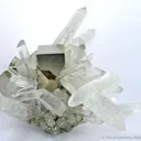 Pyrite on Quartz - image 1