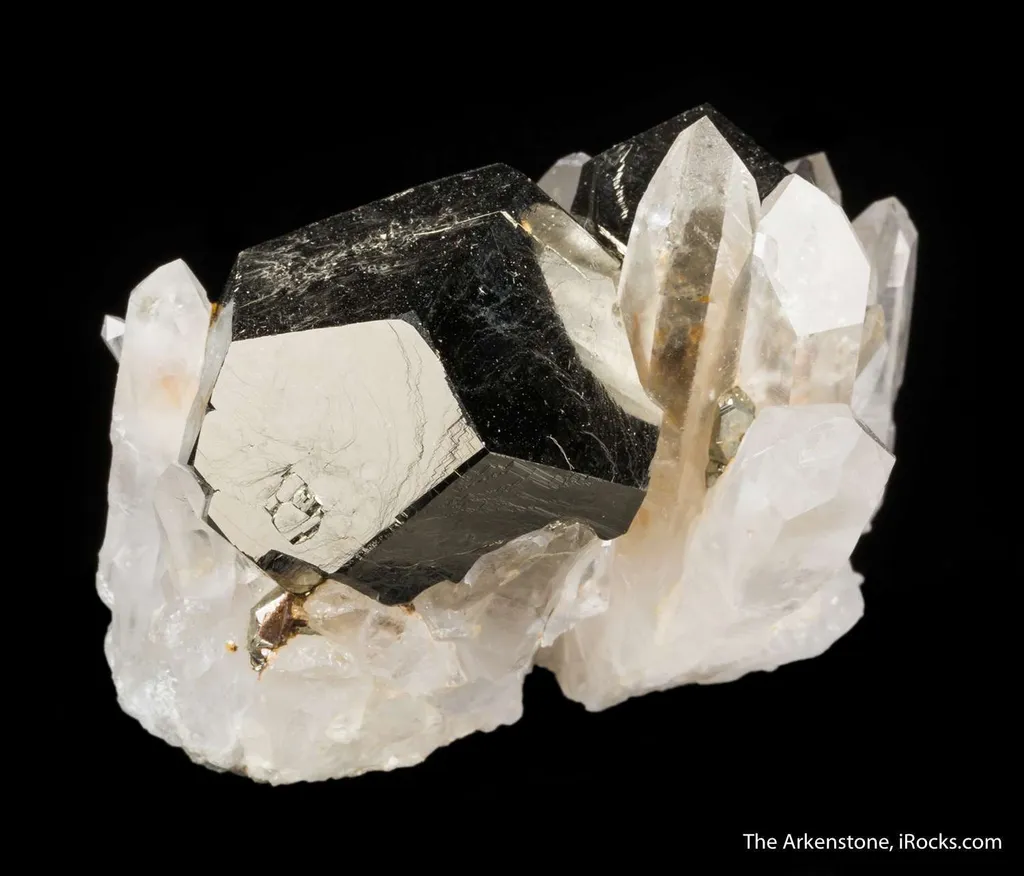 Pyrite on Quartz - image 4