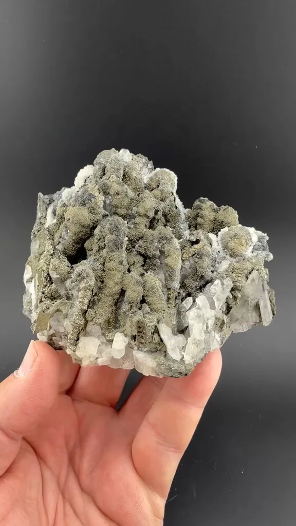 Pyrite on Quartz image