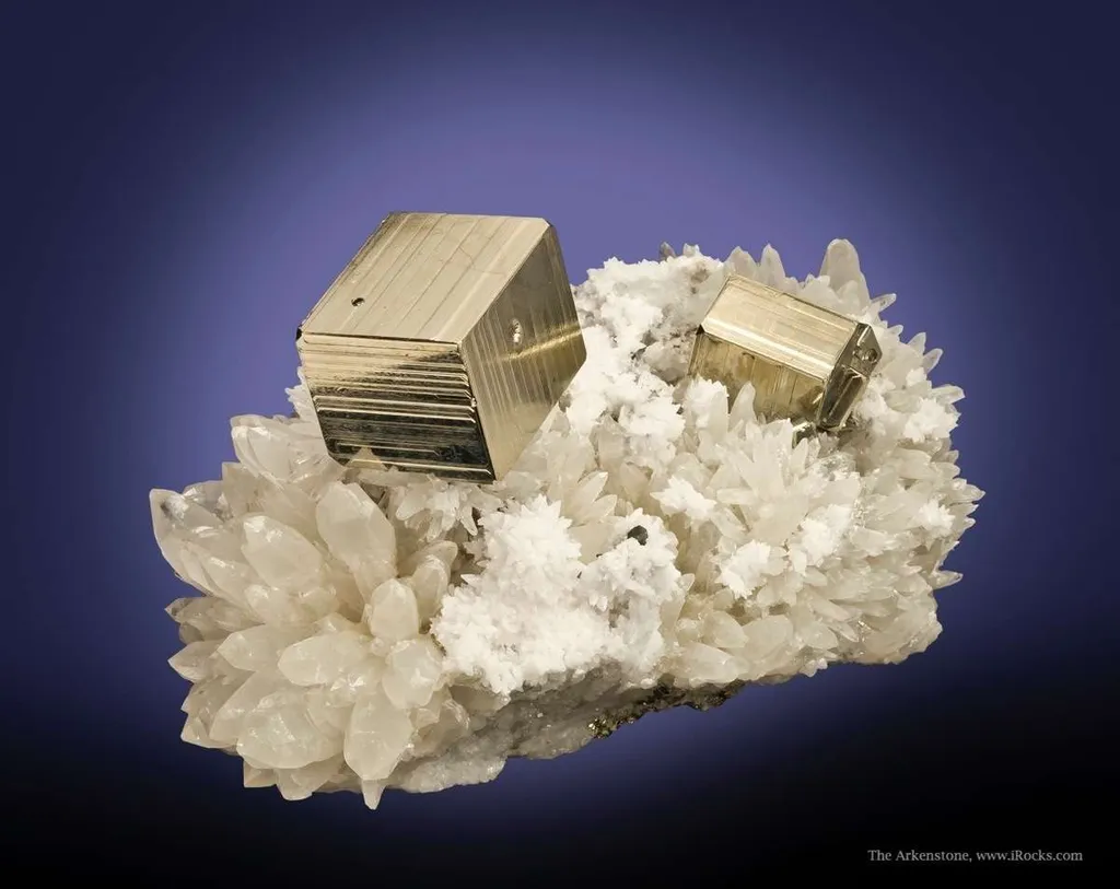 Pyrite on Quartz - image 6