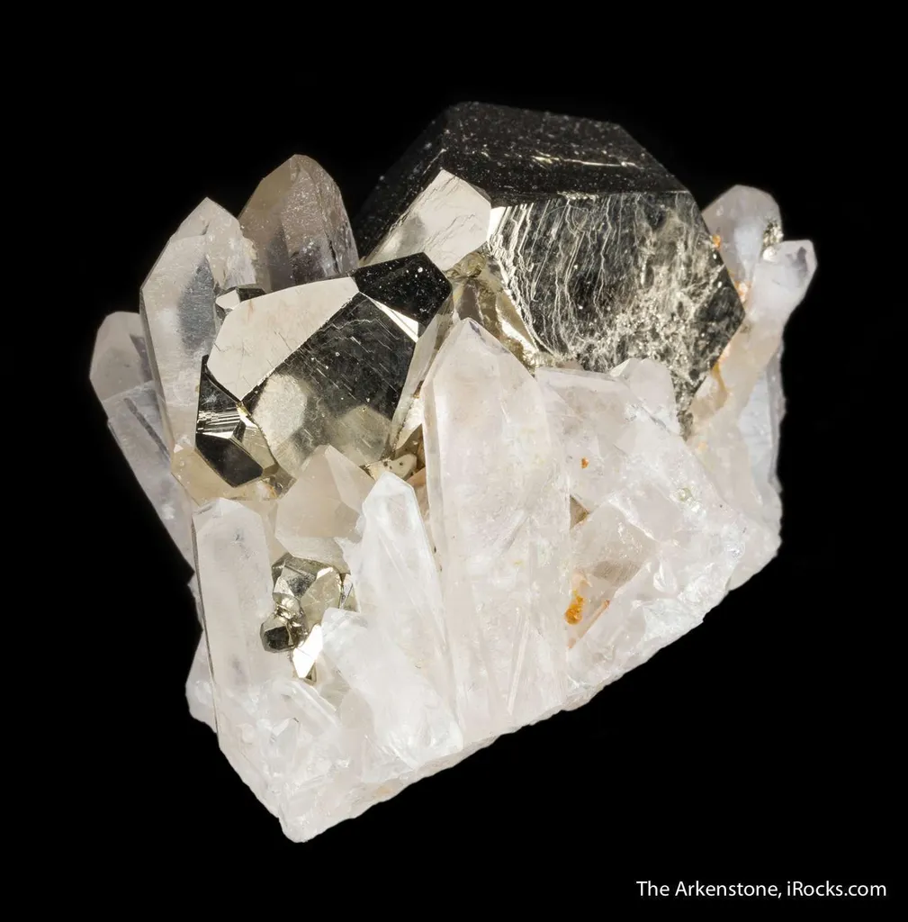 Pyrite on Quartz - image 7