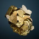 Pyrite on Quartz - image 3