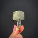 Pyrite on Quartz - image 2