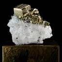 Pyrite on Quartz - image 3