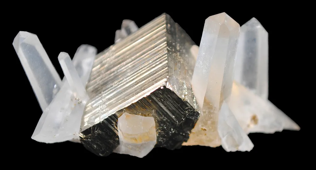 Pyrite on Quartz - image 4