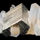 Pyrite on Quartz - image 4