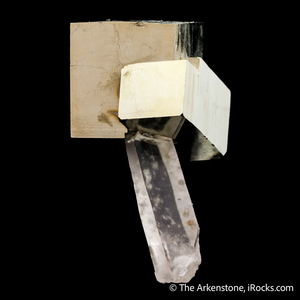 Pyrite on Quartz - image 4