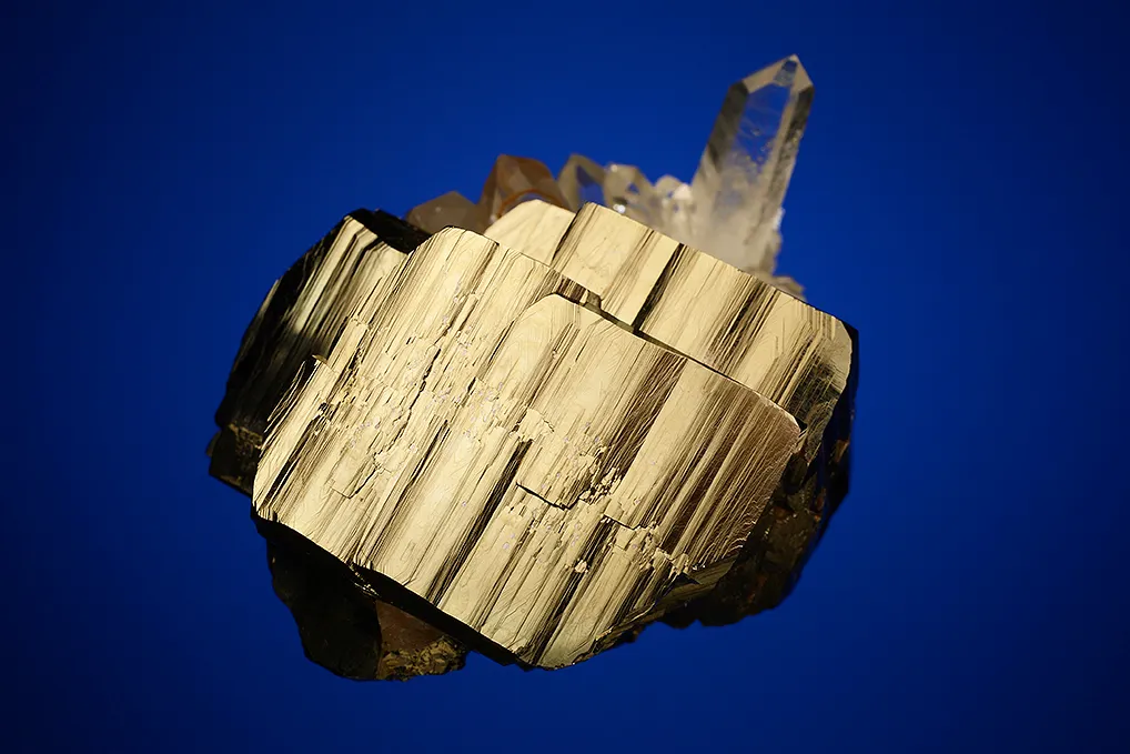 Pyrite on Quartz - image 3