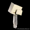 Pyrite on Quartz - image 1