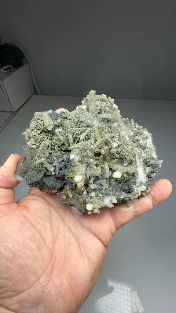 Pyrite on Quartz - image 2