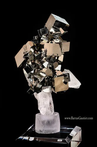 Pyrite on Quartz - image 2