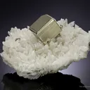 Pyrite on Quartz - image 2